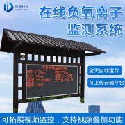 負(fù)氧離子監(jiān)測站，廠家發(fā)貨